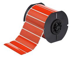 BRADY B30EP-174-593-RD Etiqueta, Raised Profile, Poliéster, Rojo