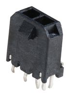 MOLEX 43650-0219 Pin Header, Power, Wire-to-Board, 3 mm, 1 Rows, 2 Contacts, Through Hole Straight