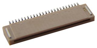 MOLEX 51281-2694 FFC / FPC Board Connector, 0.5 mm, 26 Contacts, Easy-On 51281 Series, Solder, Top, Bottom, 1 Row