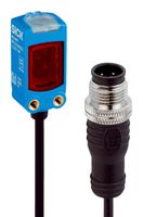 SICK WLD4FP-841121A0ZZZ Sensor Fotoeléctrico, 4.5m, NPN/PNP/Push Pull, Retrorreflectivo, 30VCD, Cable Conector M12 4 Pines