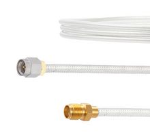 FAIRVIEW MICROWAVE FMCA2113-6 SMA MALE TO SMA FEMALE CABLE FM-SR141TB COAX IN 6 INCH WITH LF SOLDER