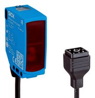 SICK WLA16P-39X22100ZZZ Sensor Fotoeléctrico, 10m, NPN/PNP/Push Pull, Retrorreflectivo, Cable Conector Q6 6 Pines, W16