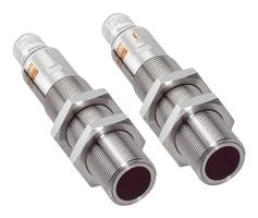 SICK VS/VE18-4P3140V Photoelectric Sensor, 20 m, PNP, Through Beam, 4 Pin M12 Connector, 10 to 30 VDC, V18V Series