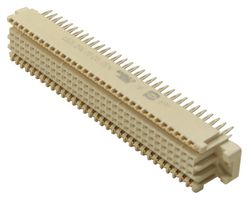 HARTING 02021601201 Connector, har-bus 64 Series, 160 Contacts, 2.54 mm, Receptacle, Press Fit, 5 Rows