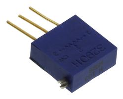 BOURNS 3290H-1-103 Recortador, Multi Vuelta, Bobinado, Ajuste Lateral, 10 kohm, Through Hole, 25 Vueltas