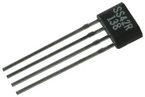 HONEYWELL SS42R Sensor de Efecto Hall, SIP, 4 Pines, 4.5 V, 16 V, 0 °C