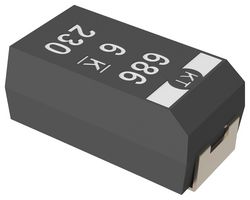 KEMET T525Y477M006ATE035 Capacitor de Polímero de Tantalio, KO-CAP®, 470 µF, ± 20%, 6.3 V, Y, 0.035 ohm, 2917 [7343 Métrico]