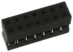 AMPHENOL COMMUNICATIONS SOLUTIONS 69307-014LF Carcasa de Conector, Serie Minitek, Receptáculo eléctrico, 14 Posiciones, 2 mm