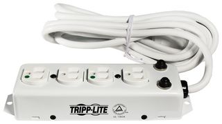 EATON TRIPP LITE PS-415-HG-OEM Extension Lead, Hospital Grade, Locking Covers, UL1363A, 4 Outlets, NEMA 5-15R-HG, 15 A, 120 V