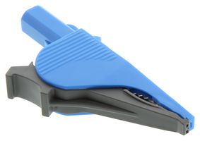 CAL TEST ELECTRONICS CT3251-6 Clip de Cocodrilo, Aislado, Clip de Elefante Extra Grande, Azul