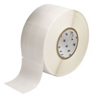 BRADY THT-10-417-3 Wire Marker, Self Laminating, Blank (No Legend), 95.25mm x 25.4mm, Vinyl, White