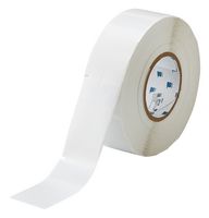 BRADY THT-27-417-1 Wire Marker, Self Laminating, Blank (No Legend), 95.25mm x 50.8mm, Vinyl, White