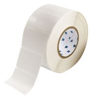 BRADY THT-66-417-1.5 Wire Marker, Self Laminating, Blank (No Legend), 80.95mm x 48.26mm, Vinyl, White