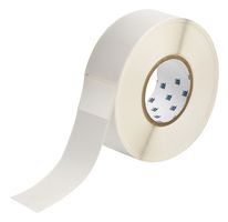 BRADY THT-83-417-0.5 Wire Marker, Self Laminating, Blank (No Legend), 177.8mm x 50.8mm, Vinyl, White