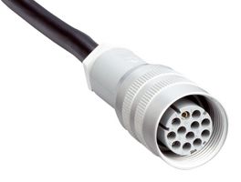 SICK DOL-0612G50M075KM0 Cable de Sensor, Receptáculo M26, Extremo Libre, 12 Posiciones, 50 m, 164ft