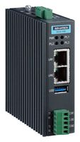 ADVANTECH ECU-150-12A1U Gateway, RJ45x2, RS232/485x2, USBx1, 10/100Mbps, 1Gbps, IoT, ARM Cortex-A35 Quad Core, DIN Rail/Wall