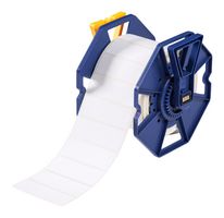 BRADY J-18-2550 Etiqueta, Thermal Transfer Printable, 25.4 mm, 76.2 mm, Papel, Blanco
