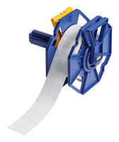 BRADY J-249-7425J Etiqueta, Thermal Transfer Printable, 9.53 mm, 25.4 mm, Polipropileno, Blanco