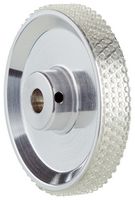 SICK BEF-MR10200APN Rueda de Medición, Eje Sólido 10mm, Superficie Poliuretano Dentada, Aluminio, 200mm Circunferencia