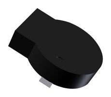 PUI AUDIO SMT-1127-S-R Transducer, Electro-Mechanical, 80 dBA, 2.731 kHz, Liquid Crystal Polymer, SMD