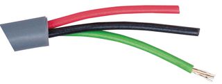 BELDEN 8443 060100 Multiconductor Cable, Audio Control, PVC, Unshielded, 3 Conductor, 22 AWG, 100 ft, 30.5 m