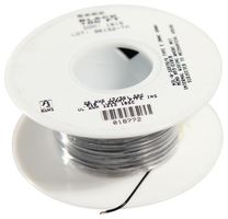 ALPHA WIRE 5852 BK005 Wire, Hook Up, UL1213, PTFE, Black, 28 AWG, 7 x 36AWG, 100 ft