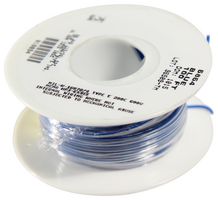 ALPHA WIRE 5854 BL005 Cable, Conexión, PTFE (Politetrafluoroetileno), Azul, 24 AWG, 19 x 36AWG, 100 ft