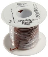 ALPHA WIRE 3050 BR005 Wire, Hook Up, PVC, Brown, 24 AWG, 7 x 32AWG, 30.5 m