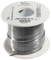 ALPHA WIRE 3053 SL005 Wire, Hook Up, PVC, Gray, 20 AWG, 10 x 30AWG, 100 ft