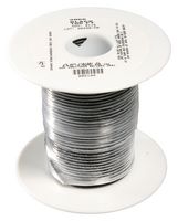 ALPHA WIRE 3055 BK005 Cable, Conexión, PVC (Policloruro de Vinilo), Negro, 18 AWG, 16 x 30AWG, 100 ft