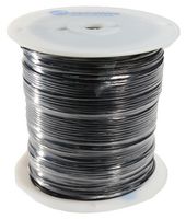 ALPHA WIRE 3073 BK001 Cable, Conexión, UL1015, PVC (Policloruro de Vinilo), Negro, 20 AWG, 10 x 30AWG, 1000 ft