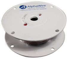 ALPHA WIRE 3075 RD005 Wire, Hook Up, UL1015, PVC, Red, 18 AWG, 16 x 30AWG, 100 ft