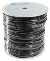 ALPHA WIRE 3075 BK001 Wire, Hook Up, UL1015, PVC, Black, 18 AWG, 16 x 30AWG, 1000 ft