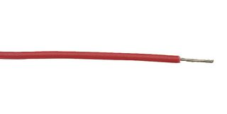 ALPHA WIRE 461265 RD005 Wire, PVC, Red, 12 AWG, 65 x 0.25mm, 100 ft