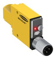 BANNER ENGINEERING SM312DQD Sensor Fotoeléctrico, Serie SM312, Mini-Beam, Difuso, 380mm, NPN/PNP, 10-30Vcd, Rápida Desconexión