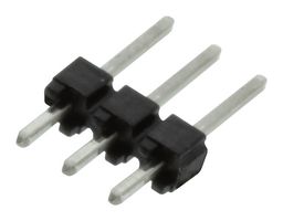 AMP - TE CONNECTIVITY 5-146278-3 Cabezal de Pin, Tarjeta-a-Tarjeta, 2.54 mm, 1 Líneas, 3 Contactos, Recto Agujero Pasante