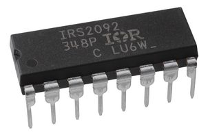 INFINEON IRS2092PBF Amplificador de Potencia para Audio, 500W x 1 @ 4Ohm, D, 1 Canales, 10V to 18V, DIP, 16 Pines
