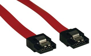 EATON TRIPP LITE P940-08I Computer Cable, SATA Plug, SATA Plug, 8 ", 210 mm, Red