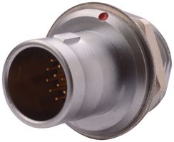 NORCOMP 822B012-103R001 Circular Connector, Standard Circular Connector, QUIK-LOQ 822B Series, Panel Mount Plug