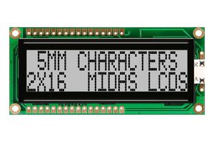 MIDAS DISPLAYS MC21605G6W-GPR-V2