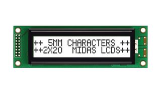 MIDAS DISPLAYS MC22005A6W-FPTLW-V2