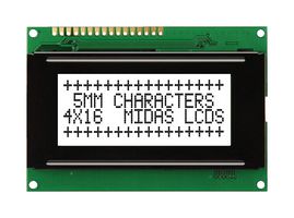 MIDAS DISPLAYS MC41605A6WK-FPTLW-V2