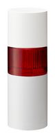 PATLITE (U.S.A.) LR6-102WJBW-R Torreta, LED, 1 Nivel, Roja, Intermitente, 60mm, 88dB, Múltiple, 24V, IP65, NEMA 4X, NEMA 13