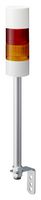 PATLITE (U.S.A.) LR6-202LJBW-RY Torreta, LED, 2 Niveles, Ámbar, Roja, Intermitente, 60mm, 88dB, Múltiple, 24V, IP65, NEMA 4X y 13