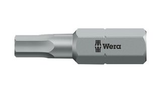 WERA 05056305001 Punta de Destornillador, Hexagonal, 2mm, 1" Largo, Serie Hex-Plus