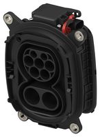TE CONNECTIVITY 2401362-2 Automotive Connector Housing, Black, Plug, 9 Positions, Amp Combo2 Charge Inlet Pin Connectors