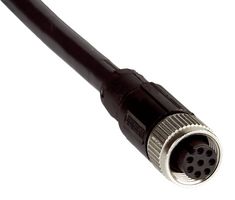SICK DOL-1208G30MD25KM1 Cable de Sensor, Receptáculo M12, Extremo Libre, 8 Posiciones, 30 m, 98.4ft