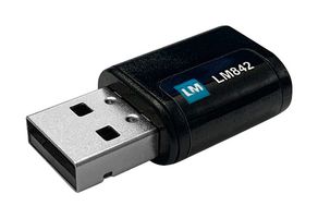 LM TECHNOLOGIES LM842-8420 Adaptador USB, Bluetooth 5.0, Clase 1, 1.3 Mbps, -90 dBm, 5 V, 2 antenas, Serie LM842
