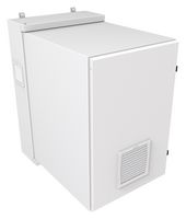 HAMMOND NWC18U2436SFLG 19" Wall Cabinet, Solid Door, 18U, Steel, Light Gray, 1.01 m, 622 mm, 920 mm