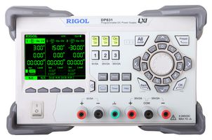 RIGOL DP831 Bench Power Supply, Programmable, 3 Output, 0 V, 30 V, 0 A, 2 A